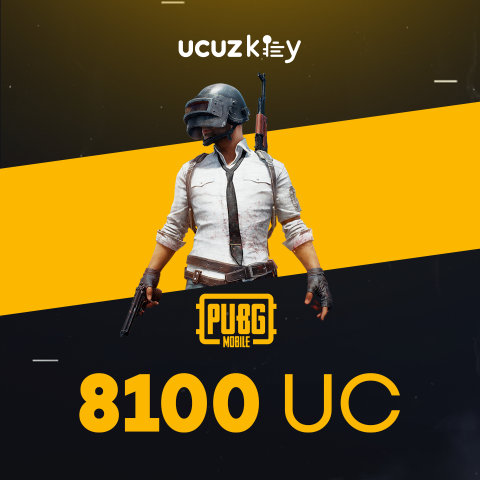 PUBG Mobile 8100 UC