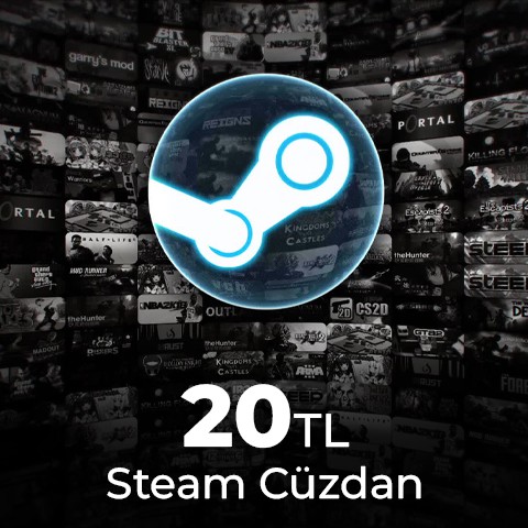 Steam Cüzdan Kodu 100 TL