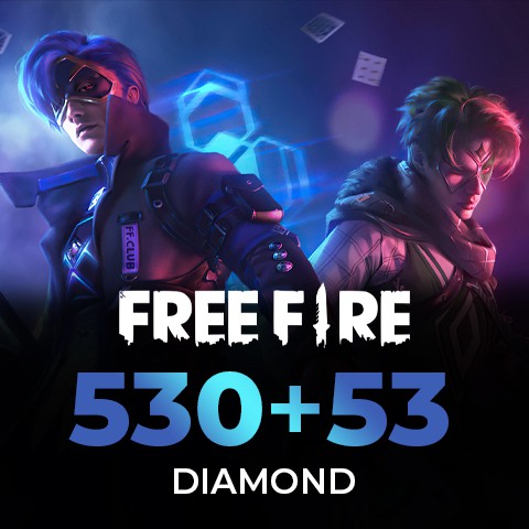 Free Fire 530+ 53 Diamond