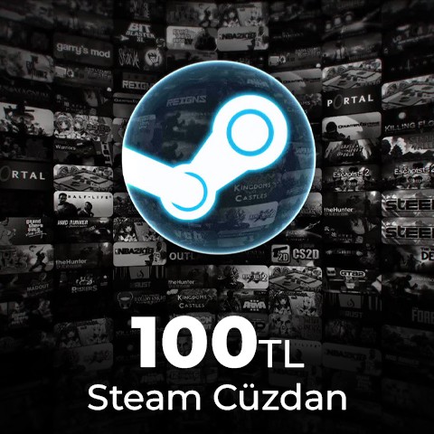 Steam Cüzdan Kodu 100 TL